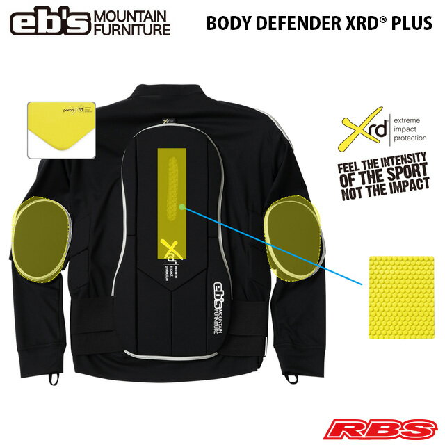 eb's BODY DEFENDER XRD® PLUS �ڥ��ӥ� �ܥǥ��ǥ��ե������ �ץ饹 �ץ��ƥ������ۡڥ����ɻ� �ˤ��ʤ� ���� PROTECTOR�ۡڥ��Ρ��ܡ��� 25-26�ۡڿ���̤���� ���������ʡ�