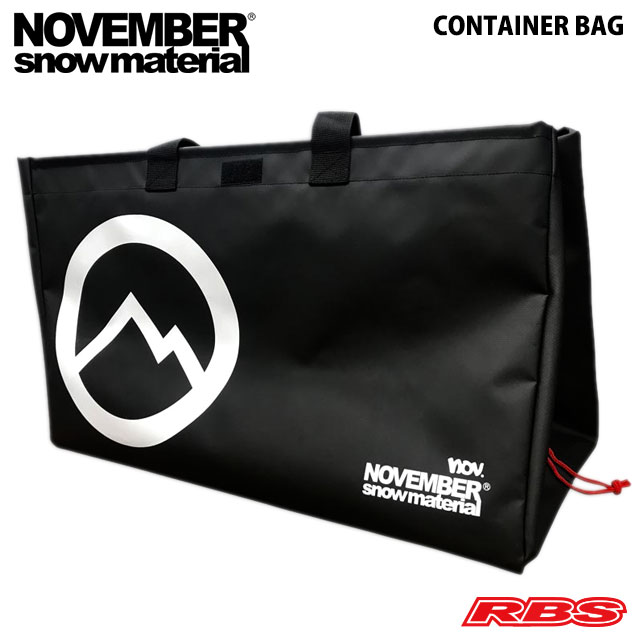 NOVEMBER ノーベンバー CONTAINER BAG コンテナ バッグ 【ノベンバー スノーボード バッグ 車載 収納 折り畳み】【23-24 日本正規品】