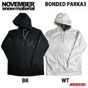 NOVEMBER BONDED PARKA3 m[xo[ {fbh p[J[3 yh  Xm[{[h WPbg p[Jzy24-25 23-24 ViJ  {Kiz