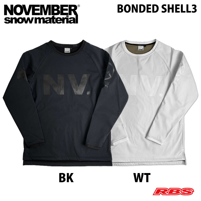 NOVEMBER 23-24 BONDED SHELL3 ノーベンバー ボンデッドシェル3 【防水 撥水 スノーボード ジャケット パーカ】 【ノベンバー スノーボード】【新品未開封 送料無料 日本正規品】