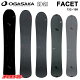 OGASAKA 20-21 IKTJ FACET 152`168 OGASAKA SNOWBOARDS yIKTJ Xm[{[h 2020 2021zy`[ibv zy...