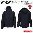 メーカー希望小売価格はメーカーカタログに基づいて掲載しています REW REALITY PUFFY JACKET rewのウェアの性能を100%引き出す。 軽く、暖かく、そして動きやすい中綿入りジャケット 現在、考えられる最高の素材を使用。 表地は、20デニールで極薄、超軽量なPERTEX? QUANTUM AIR。 中綿は、暖く柔らかいPRIMALOFT? GOLD。 スノーボーダーが、スノーボーダーのために考え開発。アウトドアブランドとは全く違う視点で作られています。 取り外し可能フード付き。ライディング時には、フードを取り外してご使用ください。 ツルツルとした表面で摩擦が少ない、ウェアやベースレイヤーとの干渉を極力減らした生地。 もたつきをなくした、腕から手首にかけて細くなる袖。 移動の際も着用可能なおしゃれなデザインと暖かいフード。 Fabrics PERTEX? QUANTUM AIR Insulation PRIMALOFT? GOLD Size S,M,L 納期：2024年11〜12月頃 予約締切：2024年01月/28日迄 ※お支払方法がカードの場合は商品発送後に請求させて頂きます。それ以外のお支払方法は全て前入金となります。後払いはご利用頂けません。 前入金の場合は1/28日迄にご入金が確認出来る事が条件です。 カードの場合は必要ありません。期限切れや限度額超えにご注意下さい。 ※ 諸処の事情により、カタログ記載の仕様及びデザイン、カラー、価格を予告無く変更する場合があります。 ※キャンセルや変更はお受け出来ません。予めご了承下さい。 予約特典商品←はこちらから！ REW 24-25←はこちらから！