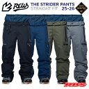 REW 25-26 THE STRIDER PANTS STRAIGHT FIT アールイーダブリュー ストライダー ストレート フィット 【スノーボード ウエ...