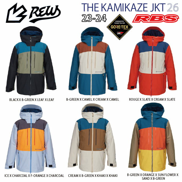 REW23-24KAMIKAZEJACKET륤֥塼ߥ㥱åȡڥΡܡɥGORE-TEXƥå̵ۡͽʡ