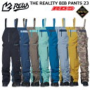 REW 24-25 THE REALITY BIB パンツ GORE-TEX ゴアテックス 【スノーボード ウェア 2024 2025】【リアリティー ビブパン...