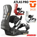 UNION 24-25 BINDING ATLAS PRO アトラスプロ カラー ブラック レッド ホワイト 【ユニオン バインディング ビンディング】【スノー...