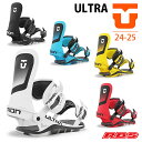 UNION 24-25 BINDING ULTRA カラー ブラック ホワイト レッド イエロー ブルー 【ユニオン ウルトラ ミニディスク】【スノーボード バインディング ビンディング】【新品未開封 送料無料 日本正規品】(4)