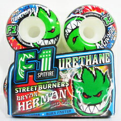 SPIT FIRE WHEEL【スピットファイヤー ウィール】 F1 SB HERMAN KUSH CODE 52mm【スケートボード ウィール】【スピットファイア】715005