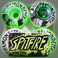 SPIT FIRE RAMONDETTA GHOULS LIGHTS OUT 52mm【スケートボード ウィール】【スピットファイア】715005