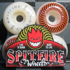SPIT FIRE WHEELS スピットファイヤー ウィール CLASSICS クラッシック 53mm ORANGE 【スケートボード ウィール】【スピットファイア 日本正規品 あす楽】