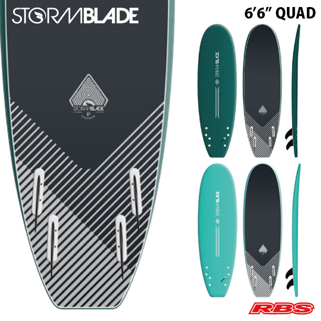 STORM BLADE ストームブレード 6'6" QUAD CA-MID QUADRUNNER 