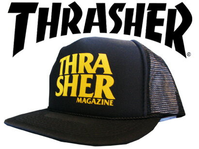 THRASHER メッシュキャップANTI LOGO【カラー BLACK】【スラッシャー】715005のサムネイル