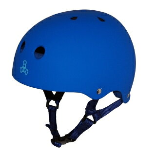 トリプルエイト ヘルメットスケートボード用 TRIPLE EIGHT HELMET RUBBER ROYAL715005