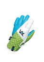 VOLUME GLOVES RABBIT LEATHER WATERPROOF (VGi) SKY~LIME~WHITE yXm[{[h O[uz{Ki