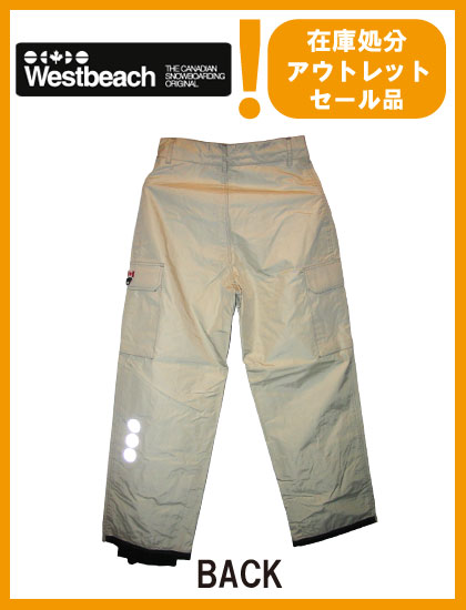 WESTBEACH PANTS ���顼 WHITE �ڥ������ȥӡ��� �ѥ�ġۡڥ��Ρ��ܡ��� ������ OUTLET�ۡ����������ʡ�