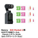 Nancy　DJI Pocket 2用　グラスファイバーフィルム