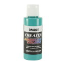 5206#2 【CREATEX COLORS/クリテックス カラー】 クリテックス エアブラシ用水性アクリル塗料 アクア 60ml