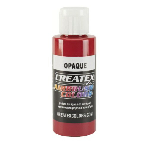 5210#2 【CREATEX COLORS/クリテックス カラー】 クリテックス エアブラシ用水性アクリル塗料 レッド 60ml