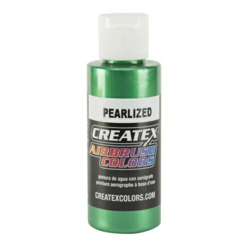 5305#2 【CREATEX COLORS/クリテックス カラー】 クリテックス エアブラシ用水性アクリル塗料 パールグリーン 60ml