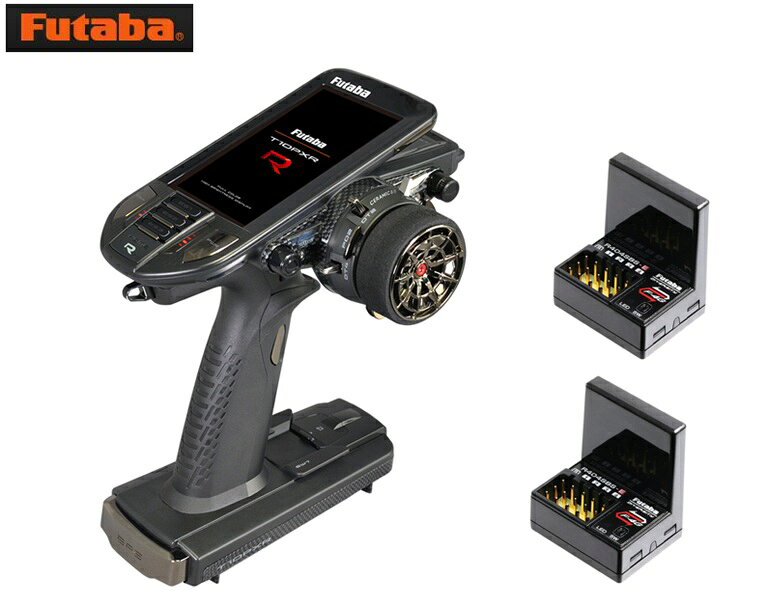 8735 【FUTABA/フタバ/双葉電子工業】 T10PXR 送信機・R404SBS-E 受信機×2付きセット （EPカー向け）