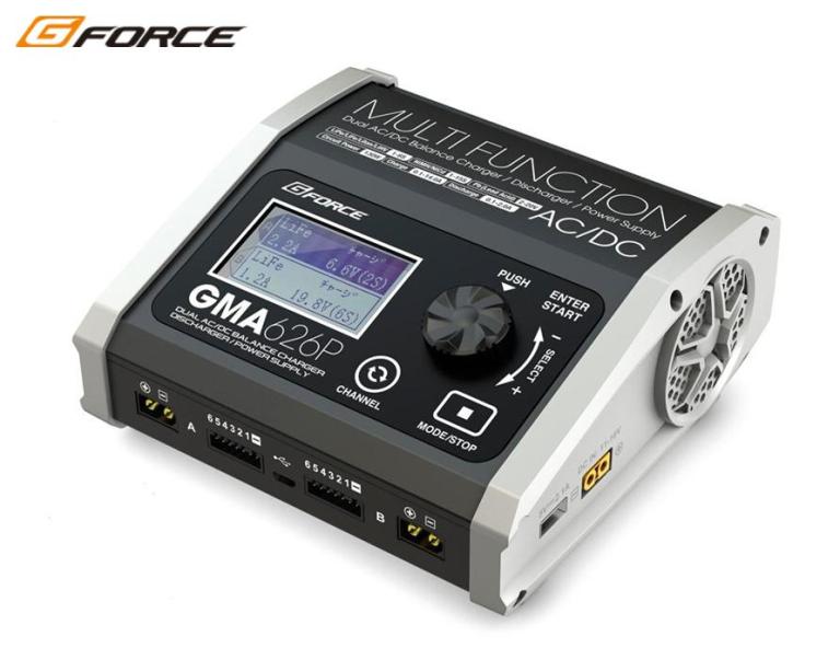 G0327 【G-FORCE /ジーフォース】 GMA626P AC/DC Charger （AC100V/DC12V入力型充電器）