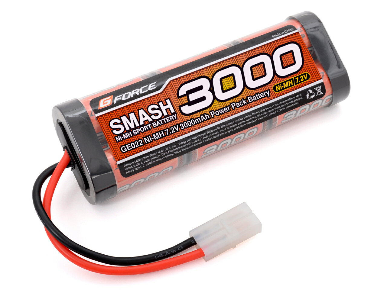 GE022 yG-FORCE /W[tH[Xz@SMASH NiMH 7.2V 3000mAh jbPfobe[ Xg[g^ iX}bVj