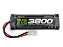 GE025 【G-FORCE /ジーフォース】 SMASH EVO NiMH 7.2V 3800mAh ニッケル水素バッテリー ストレート型 (スマッシュ エボ)