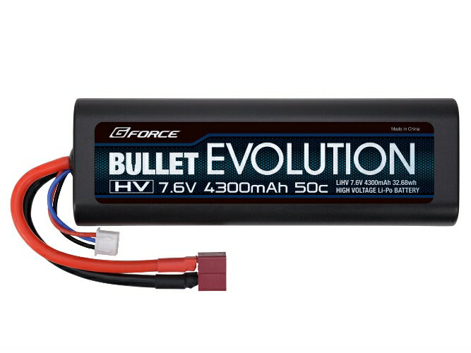 GFG012 yG-FORCE /W[tH[Xz@Bullet Evolution LiHV 7.6V 4300mAh iobg G{[V | obe[j