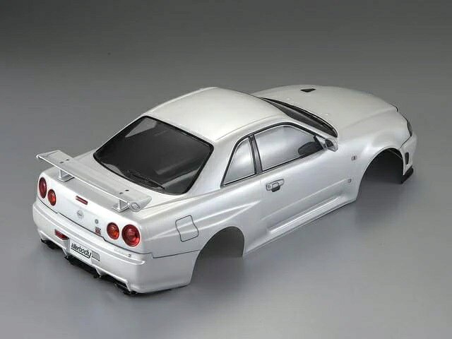 株式会社エンジェルスジャパンの48644 【Killer Body/キラーボディ】 1/10 NISSAN SKYLINE (BNR34) パールホワイト 完成ボディ｜アングル2