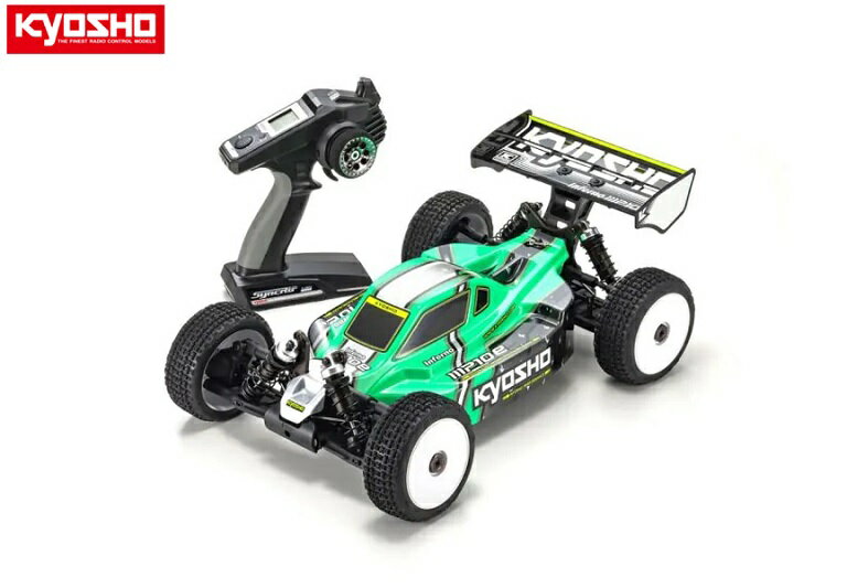 ！【KYOSHO/京商】 34113T1　1/8スケール ラジオコントロール ブラシレスモーターパワード 4WD レーシングバギー レディセット インファーノ MP10e カラータイプ1 グリーン（完成品） ≪ラジコン≫ ※走行用バッテリー・充電器別売