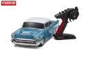 !【KYOSHO/京商】 34433T1C 1/10 電動RC 4WDツーリング レディセット フェーザーMk2 FZ02L 1957 シボレー ベルエア クーペ トロピカル ターコイズ (シンクロKT-231P+付) 完成車 ≪ラジコン≫ ※走行用バッテリー・充電器別売