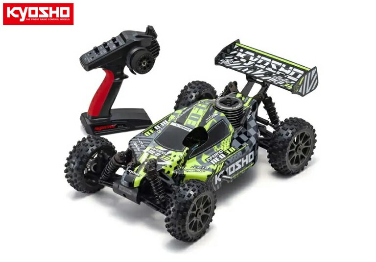 楽天株式会社エンジェルスジャパン！【KYOSHO/京商】 33012T6 1/8 GP 4WDレーシングバギー レディセット インファーノ NEO 3.0 カラータイプ6 イエロー KT-231P+付レディセット（組立完成済み） ≪ラジコン≫