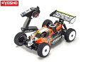 ！【KYOSHO/京商】 33025T1 1/8 GP 4WDレーシングバギー レディセット インファーノ MP10 カラータイプ1 レッド（組立完成済み） ≪ラジコン≫