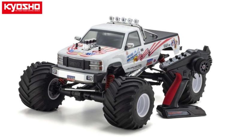 ！【KYOSHO/京商】 33155C 1/8スケールRC 25エンジン 4WDシリーズ モンスタートラック USA-1 Nitro KT-231P 付 レディセット（完成品） ≪ラジコン≫