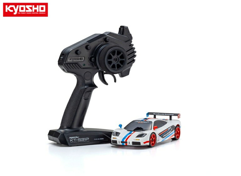 ！【KYOSHO/京商】 32372KE 1/27 電動RC ミニッツMR04 RWDシリーズ レディセット McLaren F1 GTR KE 30周年記念仕様（完成品） ≪ラジコン≫