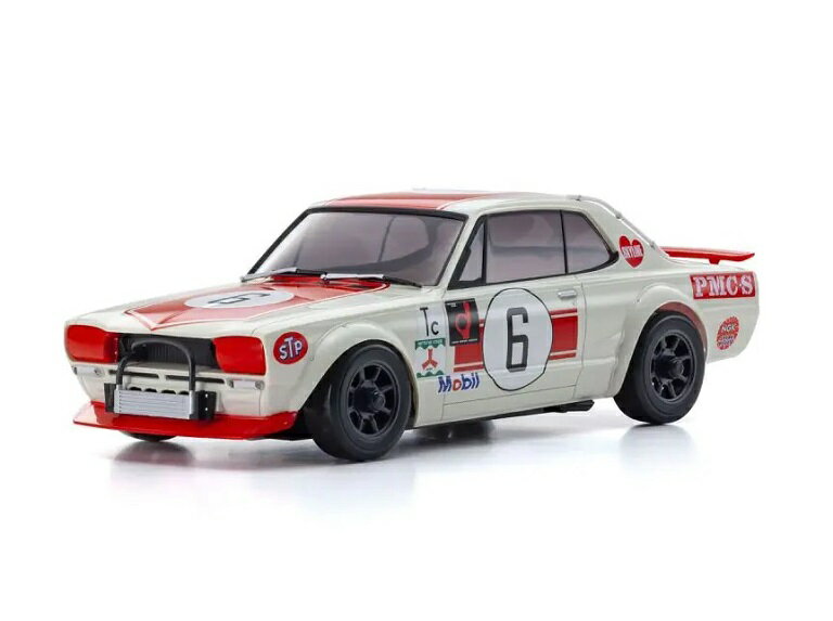 MZP472R 【6月発売予定・予約・KYOSHO/京商】 ASC MA-020 日産 スカイライン 2000GT-R (KPGC10)レーシング 1972 #6 レッド ボディセット