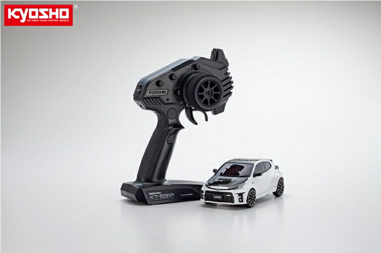 !【KYOSHO/京商】 32648PW 1/27 電動RC ミニッツAWD トヨタ GRMNヤリス ラリーパッケージ プラチナホワイトパールマイカ 【ドリフトタイヤ標準装着済み】 (完成品) ≪ラジコン≫