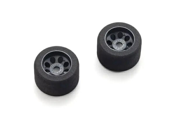 EFTH005BK 【KYOSHO/京商】 リヤタイヤL25゜ 接着整形済(2入/ブラック/FANTOM EP)