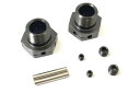IFW625WB 【KYOSHO/京商】 ホイ-ルハブ (ワイド/ガンメタリック/2入/MP10)