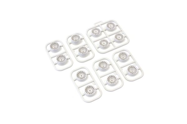 MDH100WB 【KYOSHO/京商】 マルチオフセットホイールセット(ホワイト/ミニッツAWD/14pcs.)