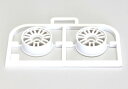 MZH131W-N0B 【KYOSHO/京商】 マルチホイールII ナロー/オフセット0 (ホワイト/RE30/2本入)