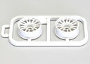 MZH131W-N1B 【KYOSHO/京商】 マルチホイールII ナロー/オフセット1.0 (ホワイト/RE30/2本入)