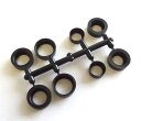 UMW704-02B 【KYOSHO/京商】 ベアリングカラーセット (V2 アルミリアハブキャリア)
