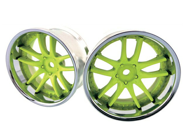 LW-0606CNY 【Label / レイベル】 WORK EMOTION CR3P WHEEL STANDARD RIM off6 Chrome Neon Yellow