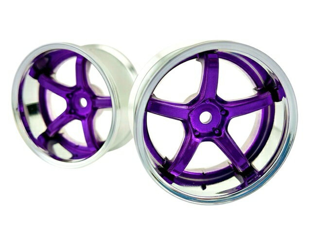 Wheel - LW-0706CP 【Label / レイベル】 WORK EMOTION T5R 2P WHEEL DEEP CONCAVE off6 Candy Purple 2個入