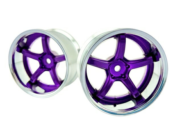 Wheel - LW-0708CP 【Label / レイベル】 WORK EMOTION T5R 2P WHEEL DEEP CONCAVE off8 Candy Purple 2個入