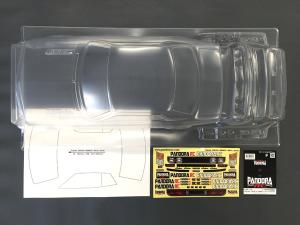 株式会社エンジェルスジャパンのPAB-3174 【PANDRA RC/パンドラ RC】Toyota セリカ 1600GT＜ダルマセリカ＞ ボディセット｜アングル2