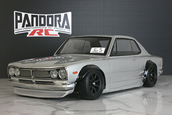 PAB-3203 【PANDRA RC/パンドラ RC】 NISSAN スカイライン HT 2000GT-R (KPGC10) CUSTOM ボディセット