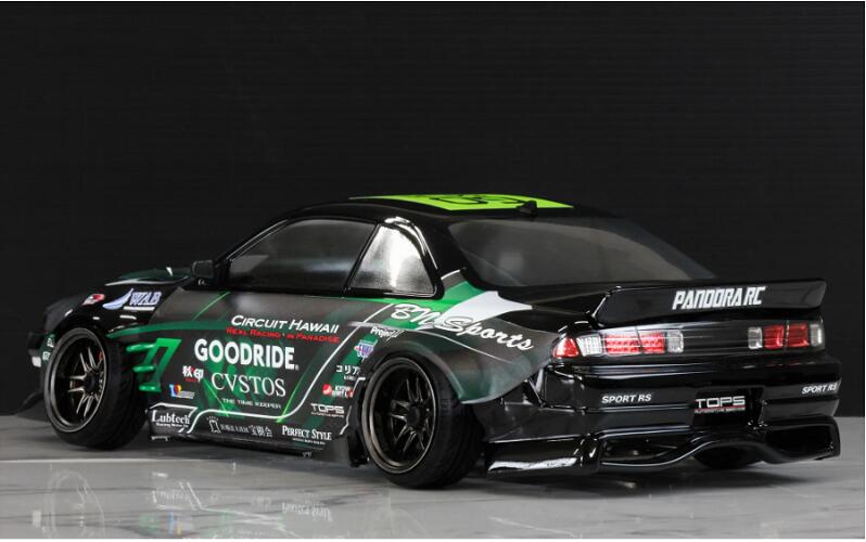 株式会社エンジェルスジャパンのPAB-3209 【PANDRA RC/パンドラ RC】 NISSAN シルビアs14後期 BLS｜BN-Sports ボディセット｜アングル2