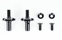 D1-010FA 【Reve D/レーブ・ディー】 RDX用 アルミ製 フロントアクスル(4.0mm、2個入)
